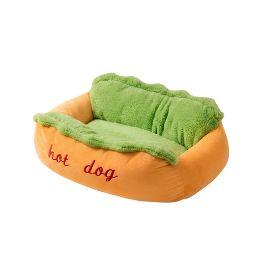 Dogwich™  Cama hotdog para perro