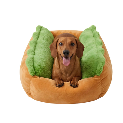 Dogwich™  Cama hotdog para perro